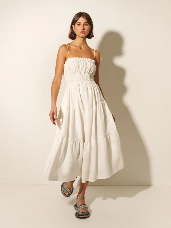 Corine Midi Dress sold by Kivari