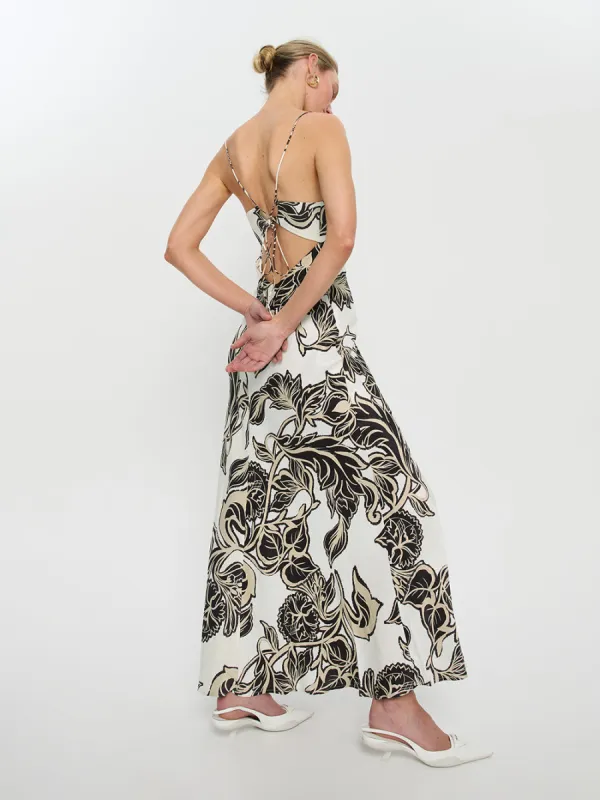 Alma Bias Maxi Dress sold by Kivari