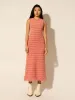 Luciana Knit Midi Dress sold by Kivari