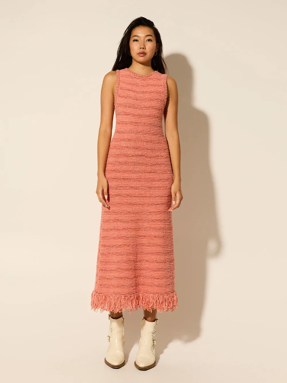 Luciana Knit Midi Dress sold by Kivari