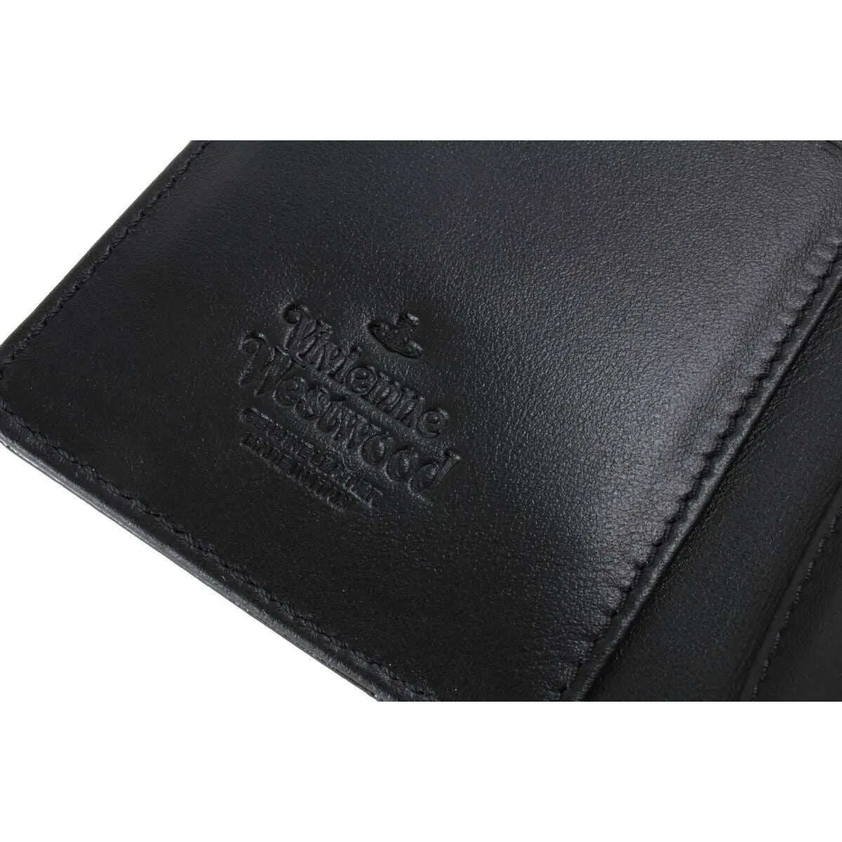Vivienne Westwood Croc Slim Flap Card Holder - Black sold by KJ Beckett product image thumbnail 5