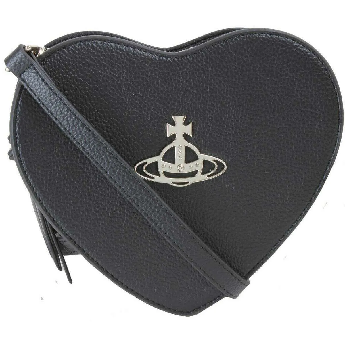 Vivienne Westwood Louise Heart Crossbody Bag - Black sold by KJ Beckett