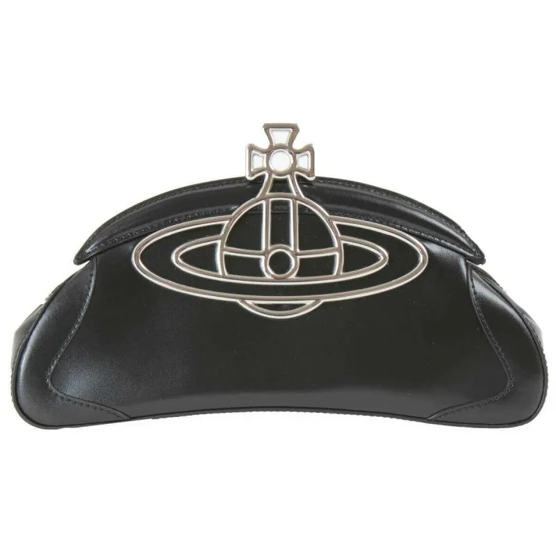 Vivienne Westwood Amber Clutch Bag - Black sold by KJ Beckett