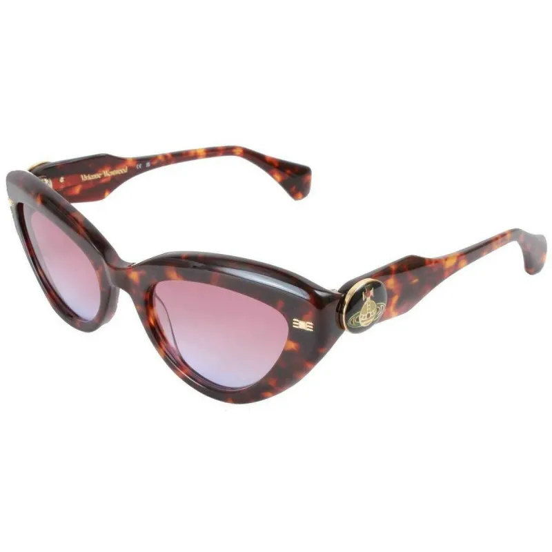 Vivienne Westwood Artemisia Sunglasses - Gloss Tort Brown sold by KJ Beckett
