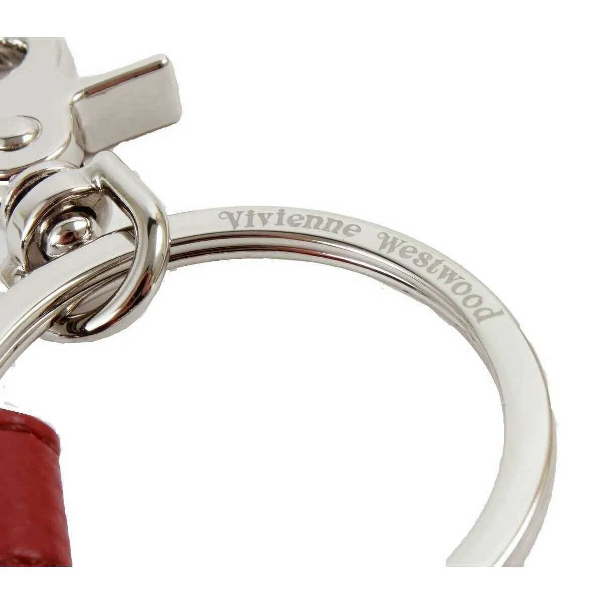 Vivienne Westwood Grain Mirror Heart Orb Keyring - Red sold by KJ Beckett product image thumbnail 3