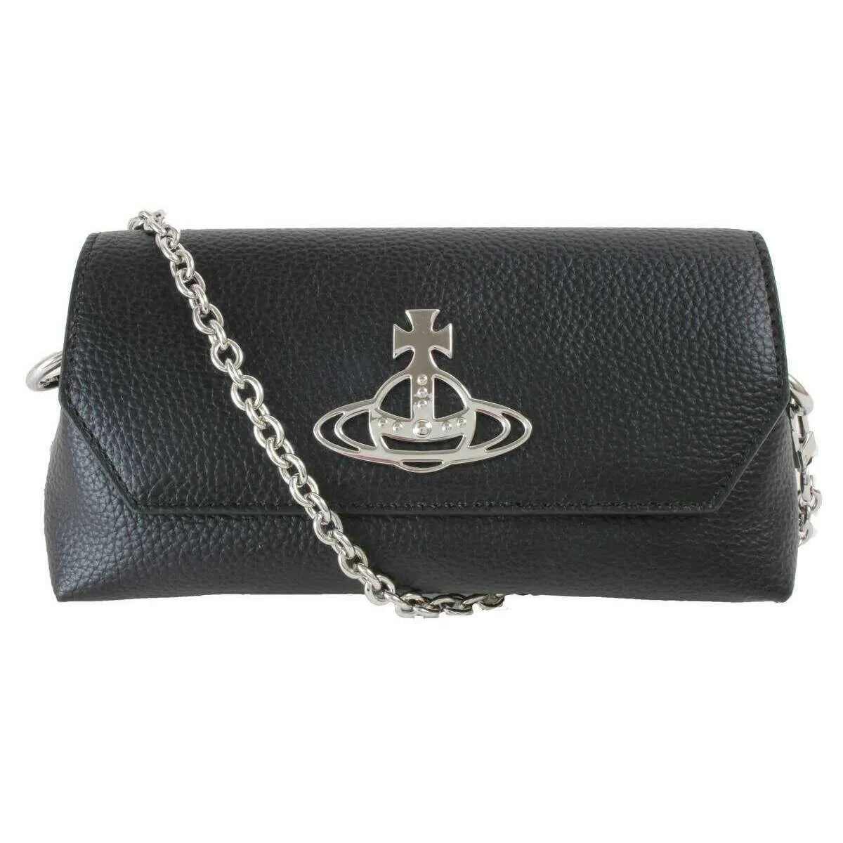 Vivienne Westwood Grain Mini Pouch Chain Bag - Black sold by KJ Beckett