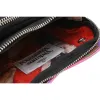 Vivienne Westwood Saffiano Print Louise Heart Crossbody Bag - Candy Tartan Pink sold by KJ Beckett