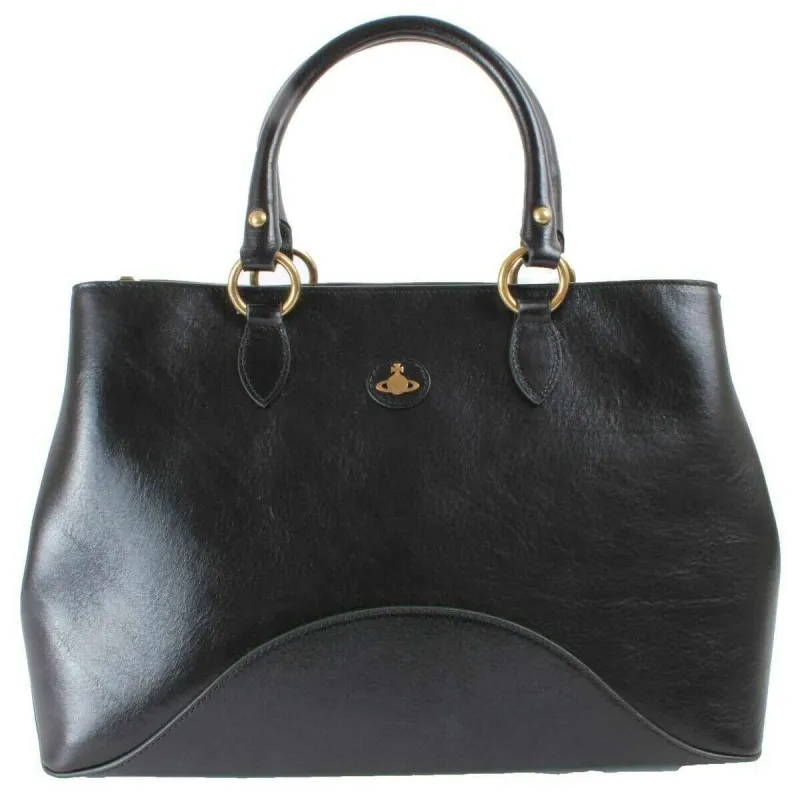 Vivienne Westwood｜ (ABBEY FRAME HANDBAG (4702000MW L006 Abbey Frame Handbag in BLACK | Vivienne Westwood®