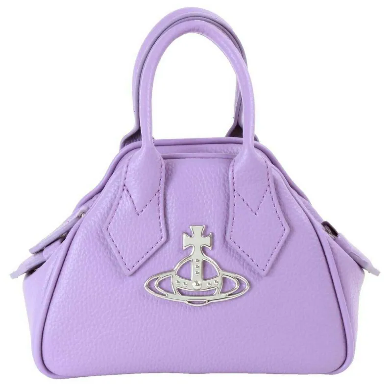 Vivienne Westwood Re Vegan Mini Yasmine Bag - Purple sold by KJ Beckett