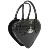 Vivienne Westwood Croc Josephine Heart Crossbody Bag - Black sold by KJ Beckett