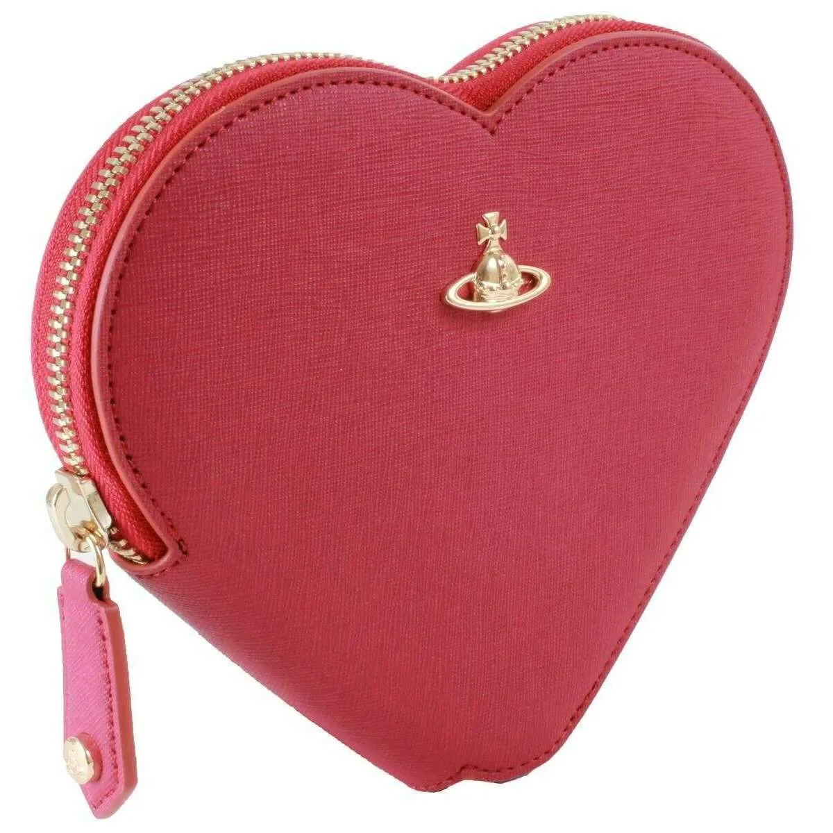 Vivienne Westwood Saffiano Heart Crossbody Bag - Red sold by KJ Beckett product image thumbnail 3