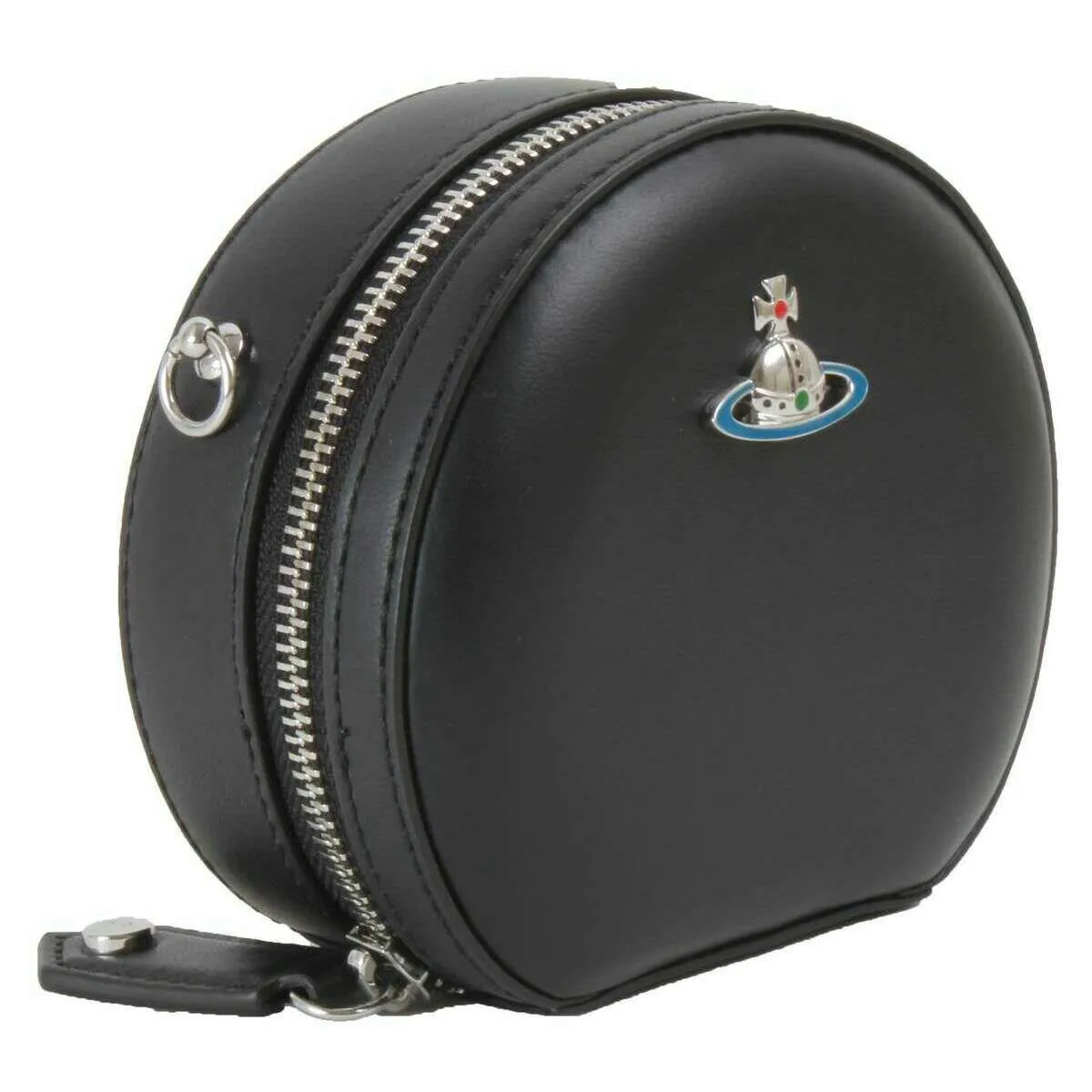 Vivienne Westwood Nappa Mini Round Crossbody Bag - Black sold by KJ Beckett product image thumbnail 2