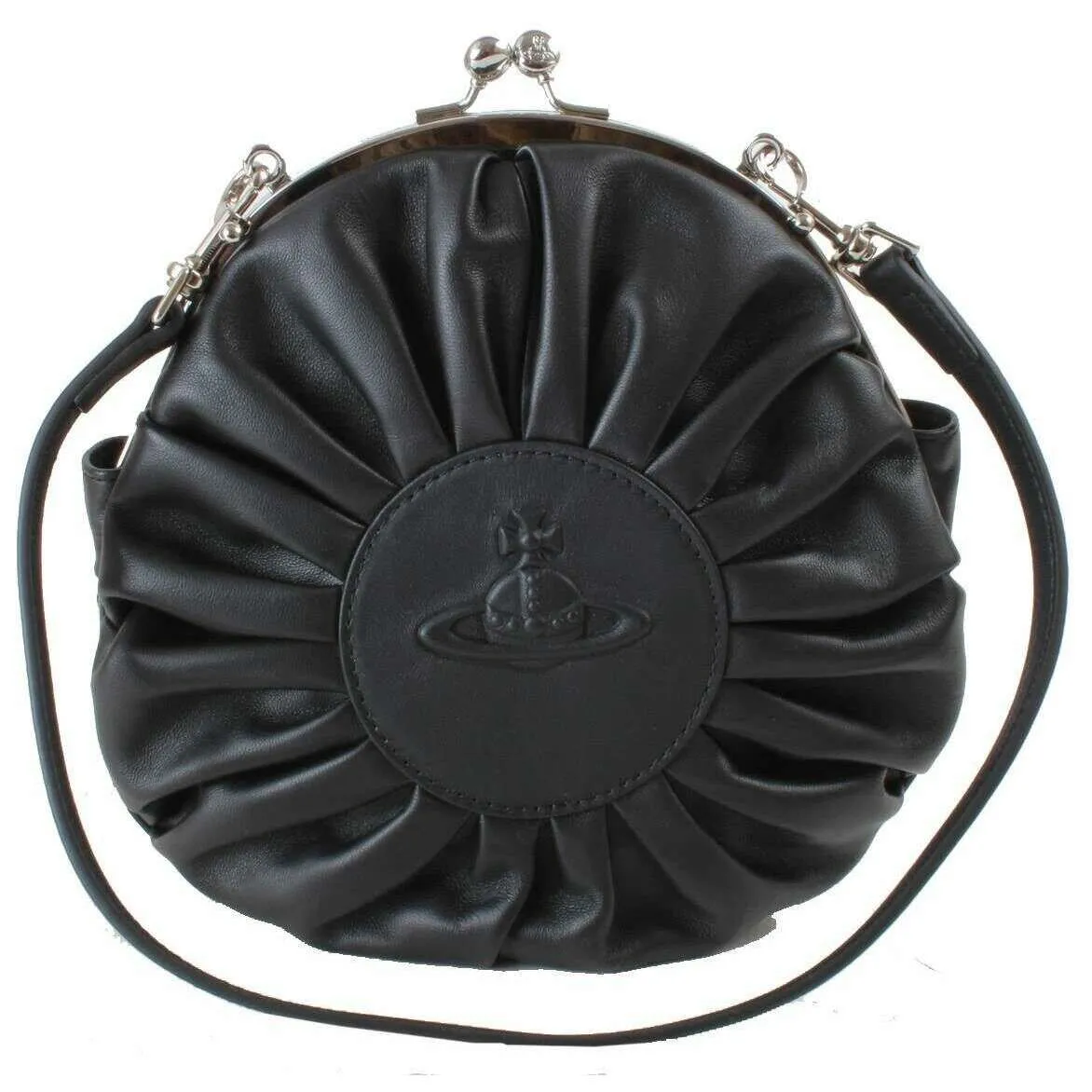 Vivienne Westwood Rosie Circle Frame Nappa Leather Bag - Black sold by KJ Beckett product image thumbnail 5