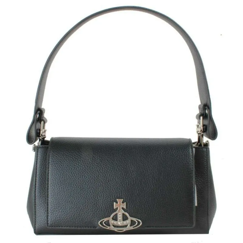Vivienne Westwood Hazel Medium Handbag - Black sold by KJ Beckett