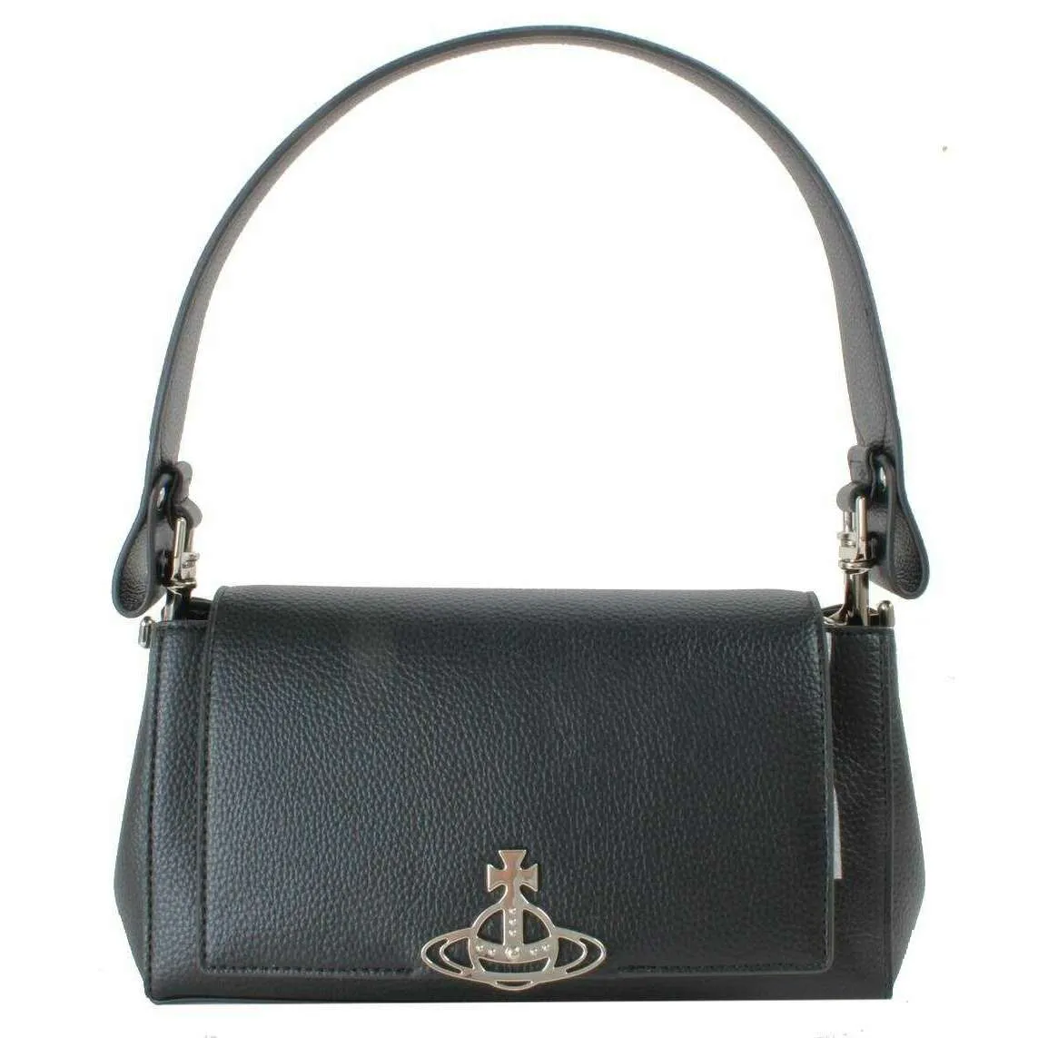 Vivienne Westwood Hazel Medium Handbag - Black sold by KJ Beckett