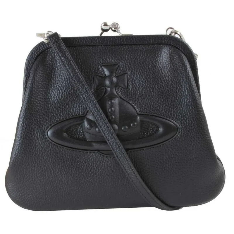 Vivienne Westwood Vivienne Clutch Bag - Black sold by KJ Beckett