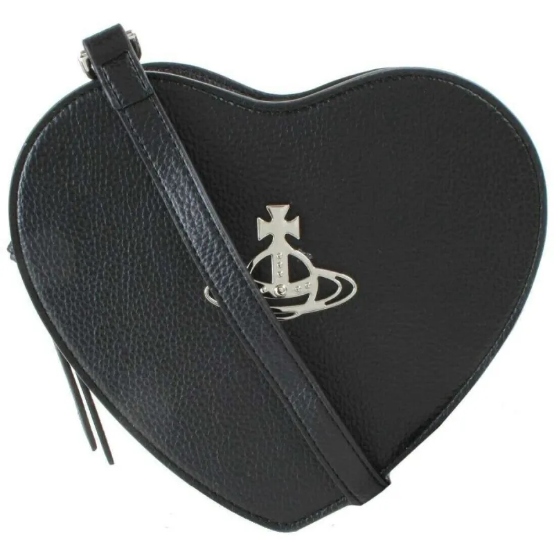 【VIPセール】VIVIENNE WESTWOOD クロスバッグ SAFFIANO HEART Vivienne Westwood Saffiano Print Louise Heart Crossbody Bag
