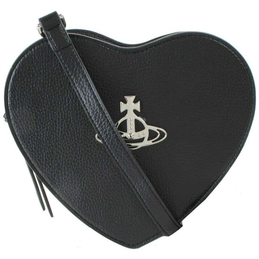 Vivienne Westwood Lousie Heart Crossbody Bag - Black sold by KJ Beckett