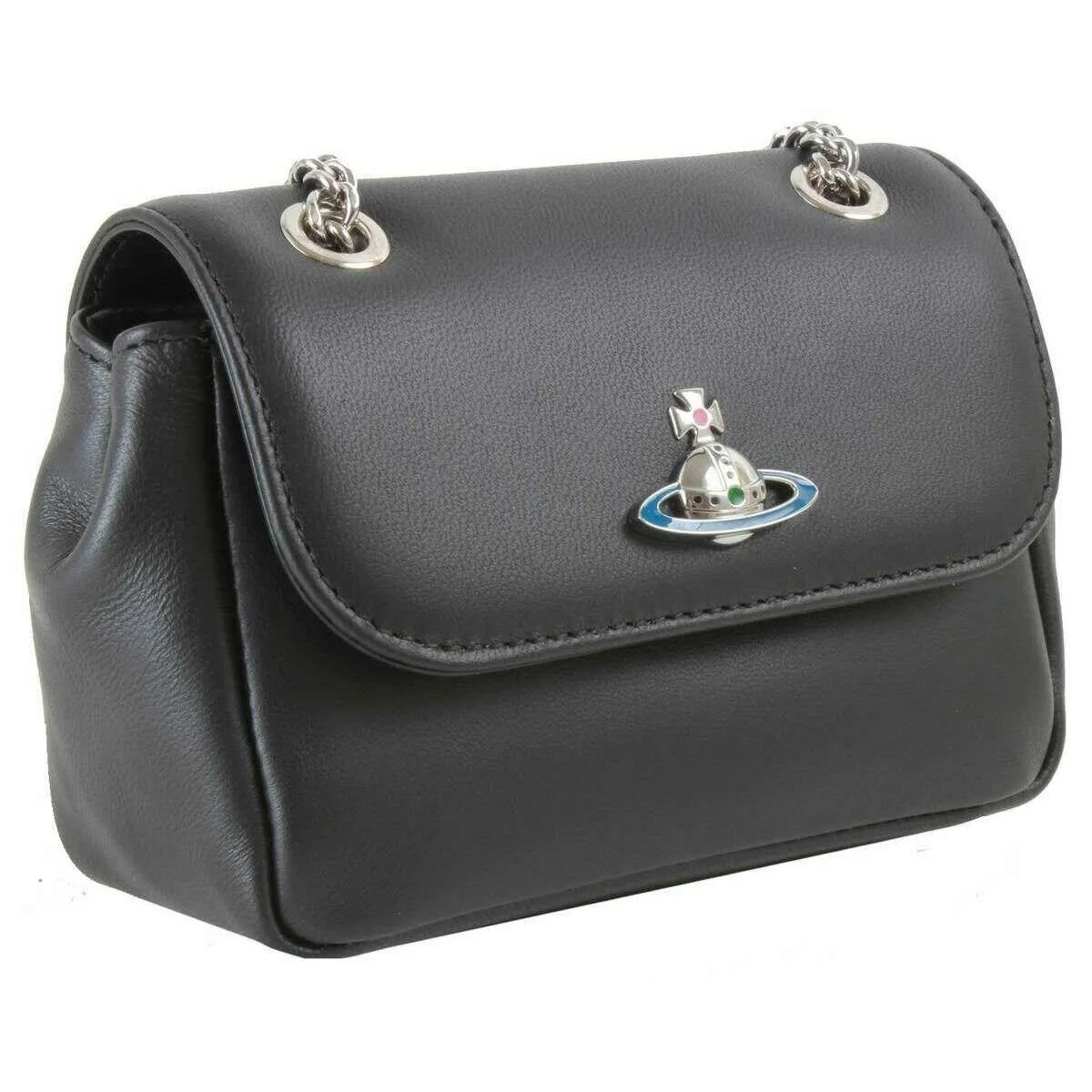 Vivienne Westwood Nappa Small Chain Purse - Black sold by KJ Beckett product image thumbnail 3