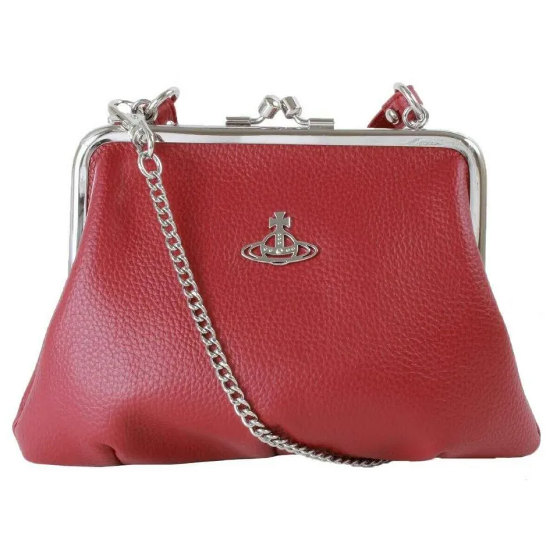 Vivienne Westwood Granny Frame Purse - Red sold by KJ Beckett
