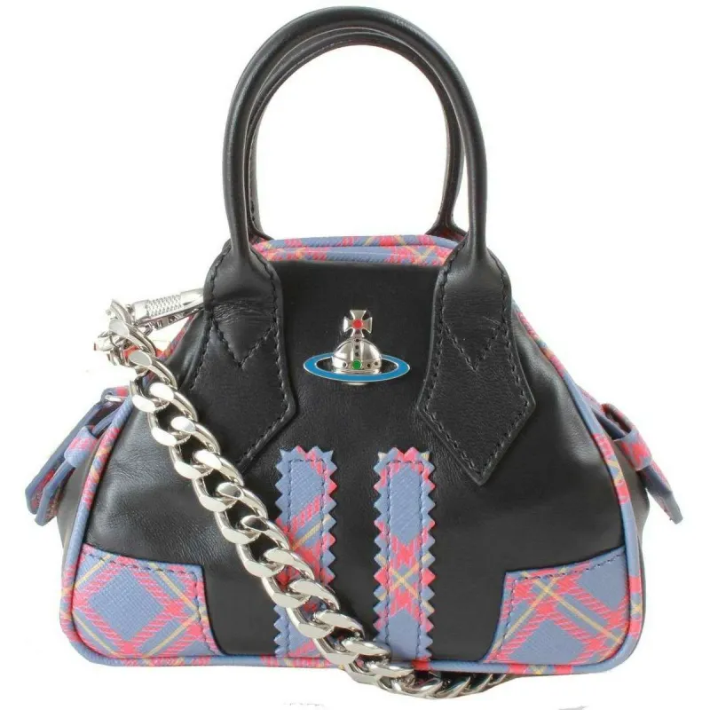 Multicolor Mini Yasmine Chain Bag by Vivienne Westwood on Sale