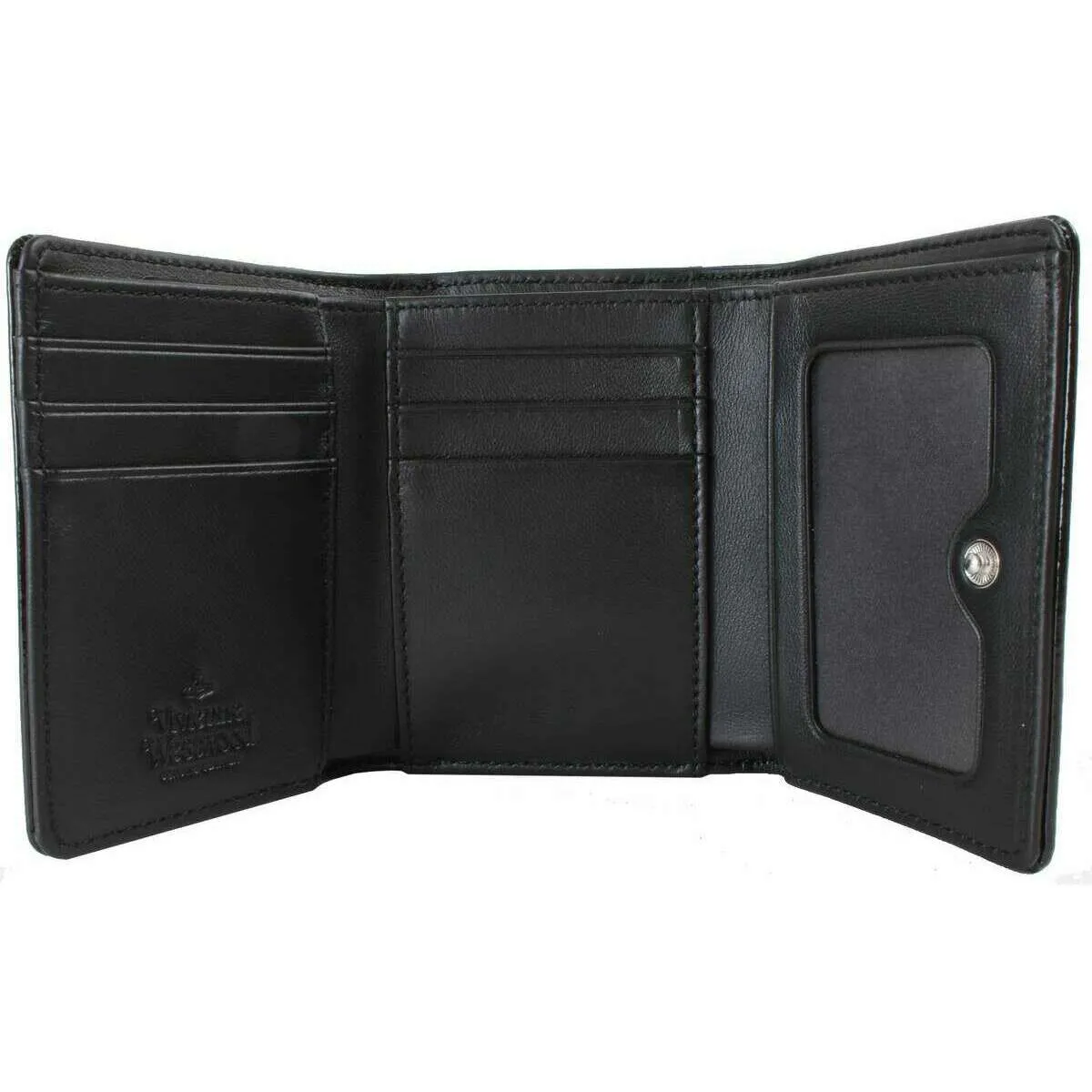 Vivienne Westwood Shiny Patent Small Frame Purse - Black sold by KJ Beckett product image thumbnail 4