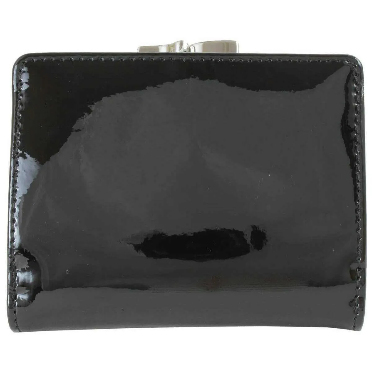 Vivienne Westwood Shiny Patent Small Frame Purse - Black sold by KJ Beckett product image thumbnail 2