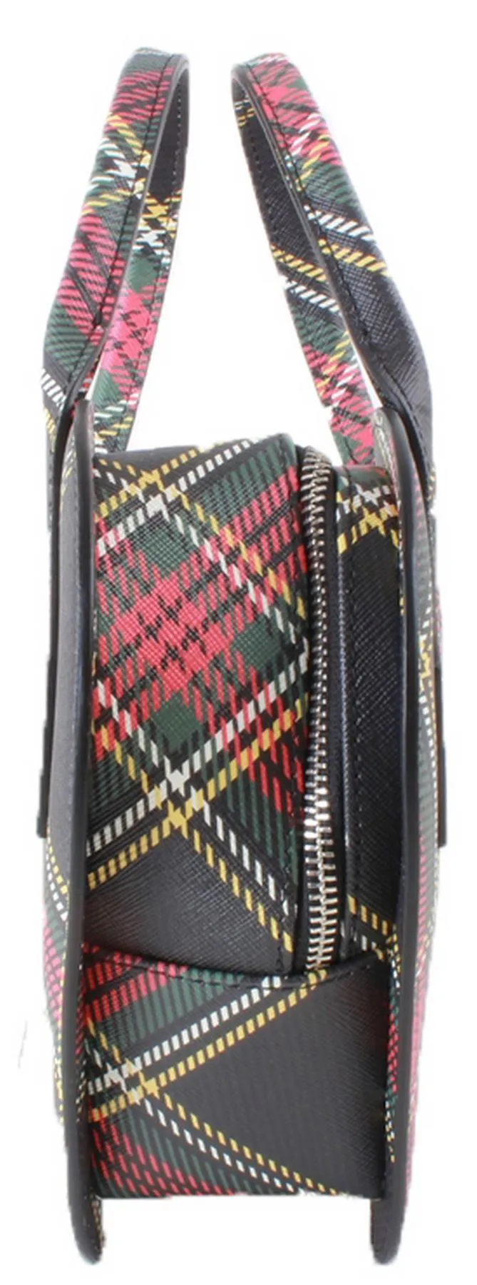 Vivienne Westwood Chelsea Tartan Josephine Heart Crossbody Bag - Black/Red/Yellow sold by KJ Beckett product image thumbnail 4