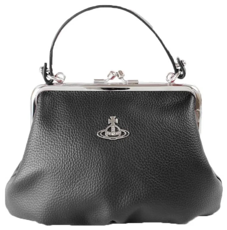 Vivienne Westwood Granny Frame Purse - Black sold by KJ Beckett