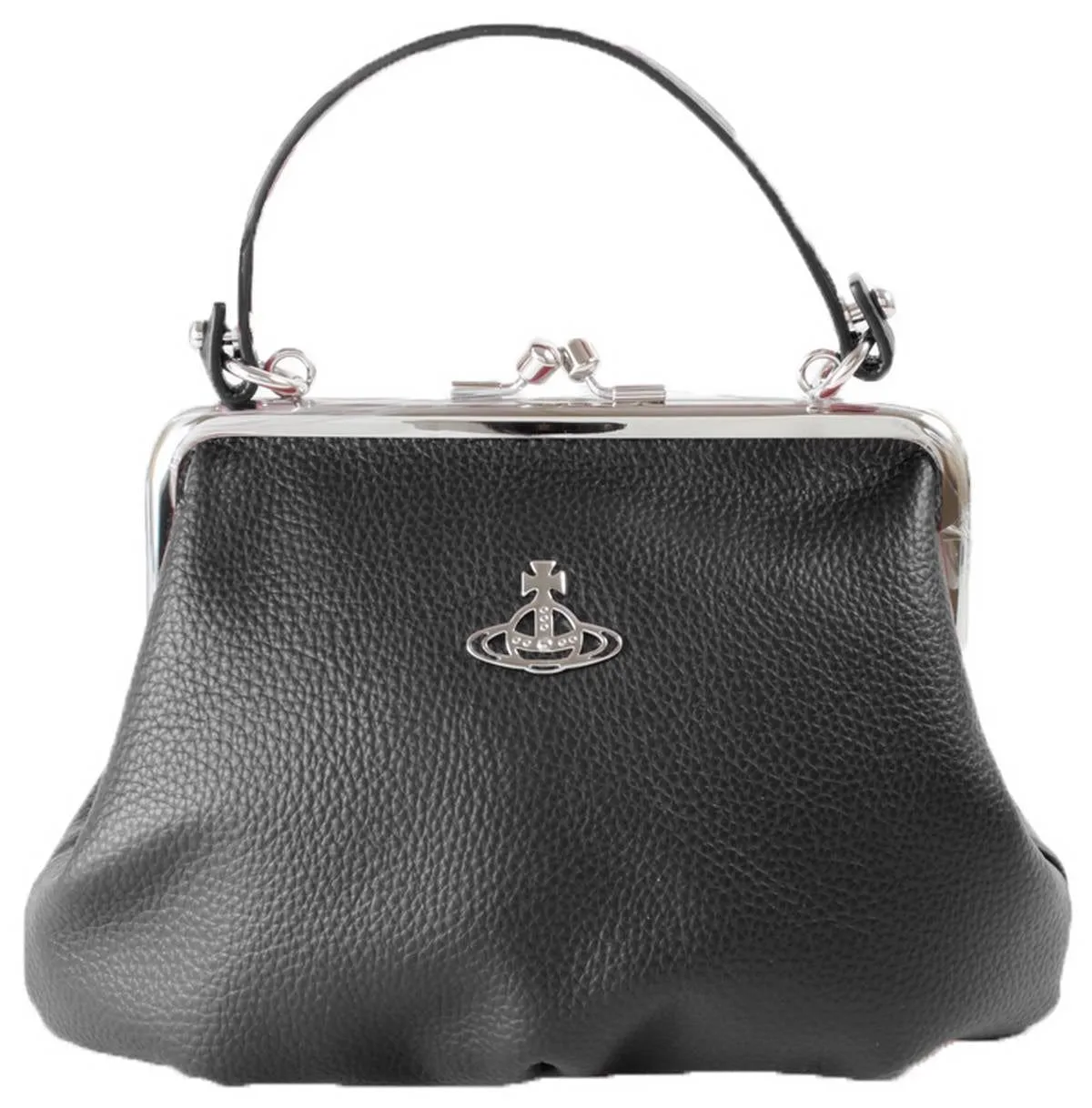 Vivienne Westwood Granny Frame Purse - Black sold by KJ Beckett