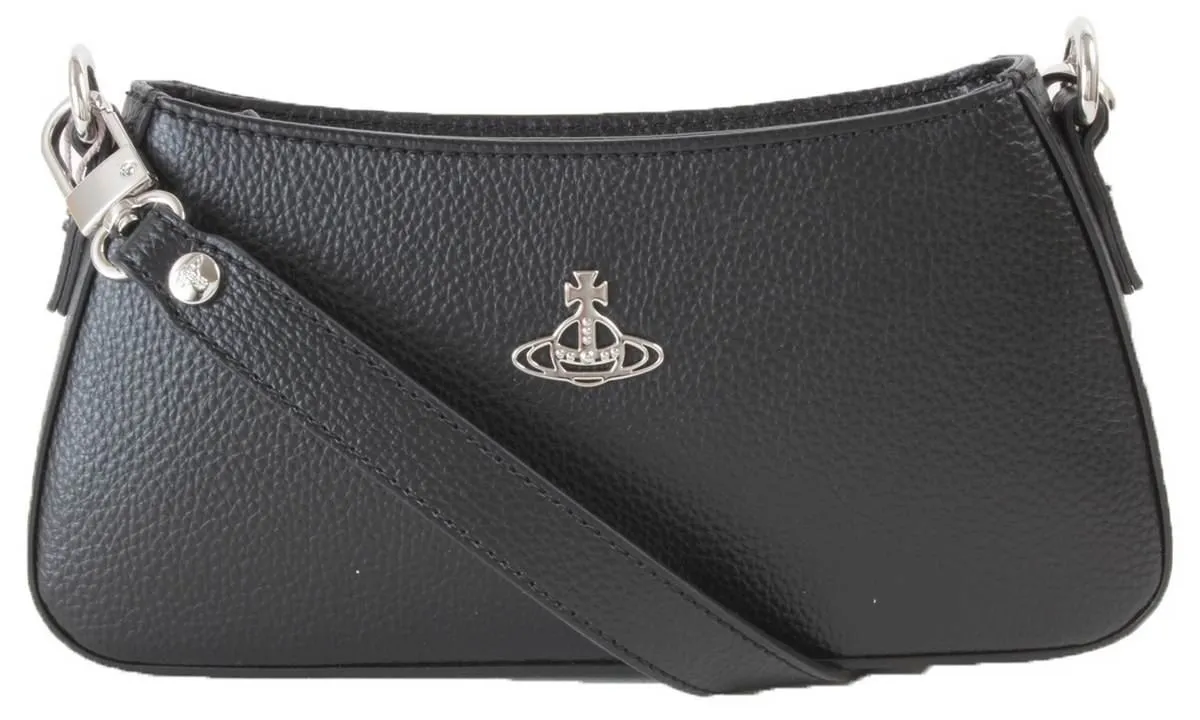 Vivienne Westwood Tasha Shoulder Bag - Black sold by KJ Beckett