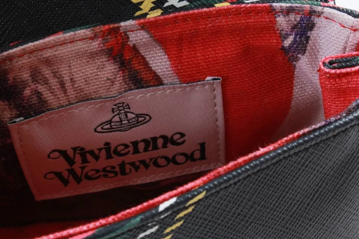 Vivienne Westwood Chelsea Tartan Small Chain Purse Bag - Black/Red/Yellow sold by KJ Beckett product image thumbnail 5