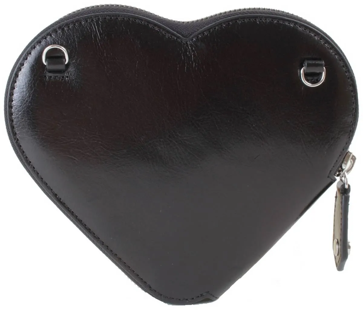 Vivienne Westwood Shiny Veget Tanned Heart Crossbody Bag - Black sold by KJ Beckett product image thumbnail 2