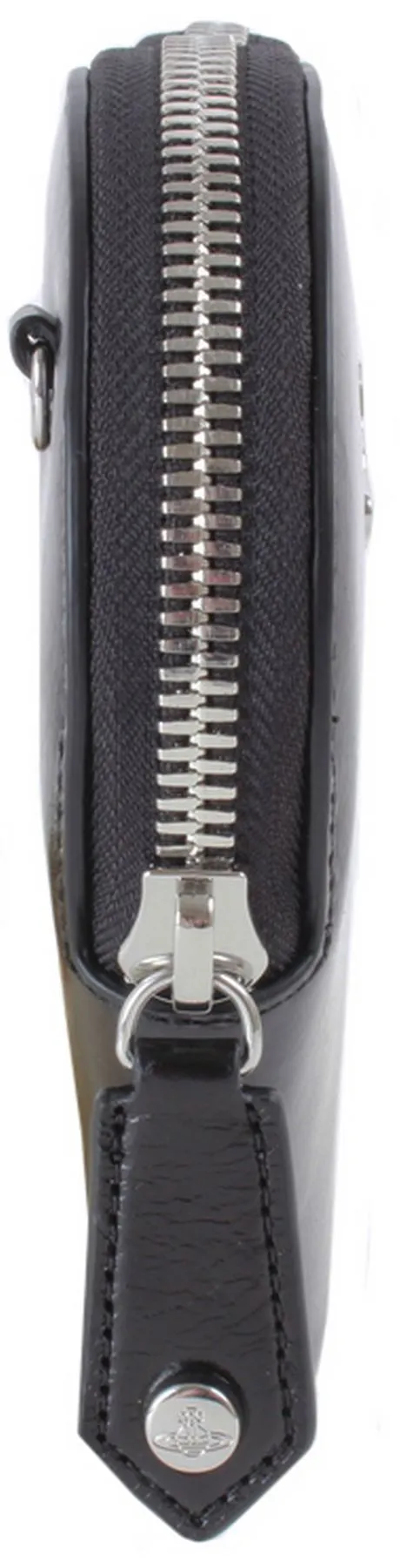 Vivienne Westwood Shiny Veget Tanned Heart Crossbody Bag - Black sold by KJ Beckett product image thumbnail 4