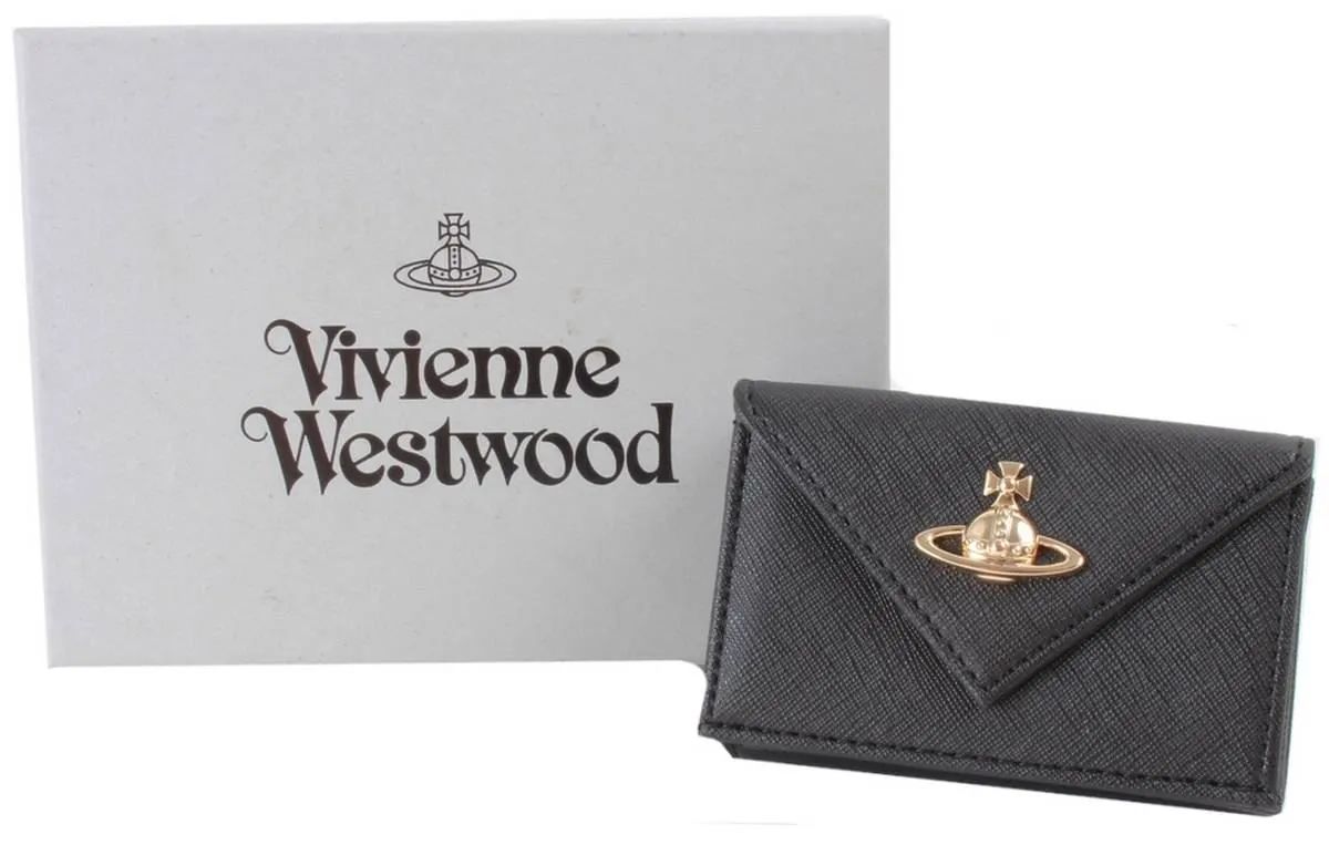 Vivienne Westwood Envelope Bifold Wallet - Black sold by KJ Beckett product image thumbnail 4