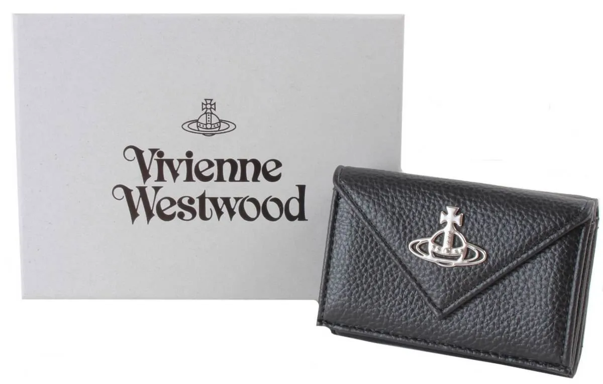 Vivienne Westwood Envelope Bifold Wallet - Black sold by KJ Beckett product image thumbnail 4