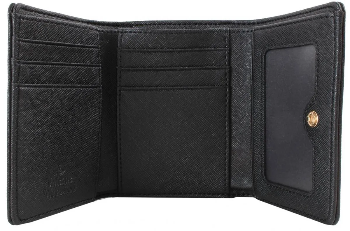 Vivienne Westwood 3D Orb Small Frame Wallet - Black sold by KJ Beckett product image thumbnail 3