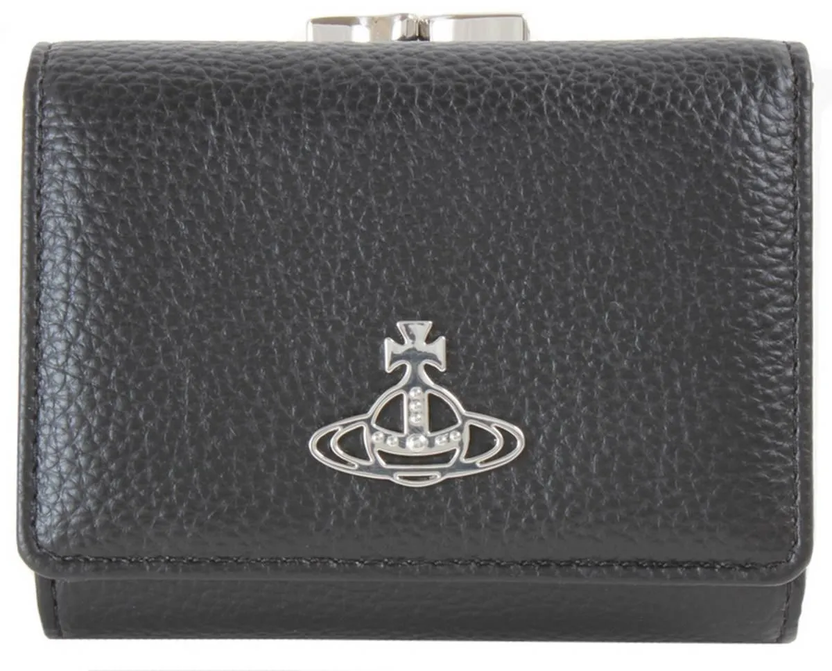 Vivienne Westwood Small Frame Wallet - Black sold by KJ Beckett
