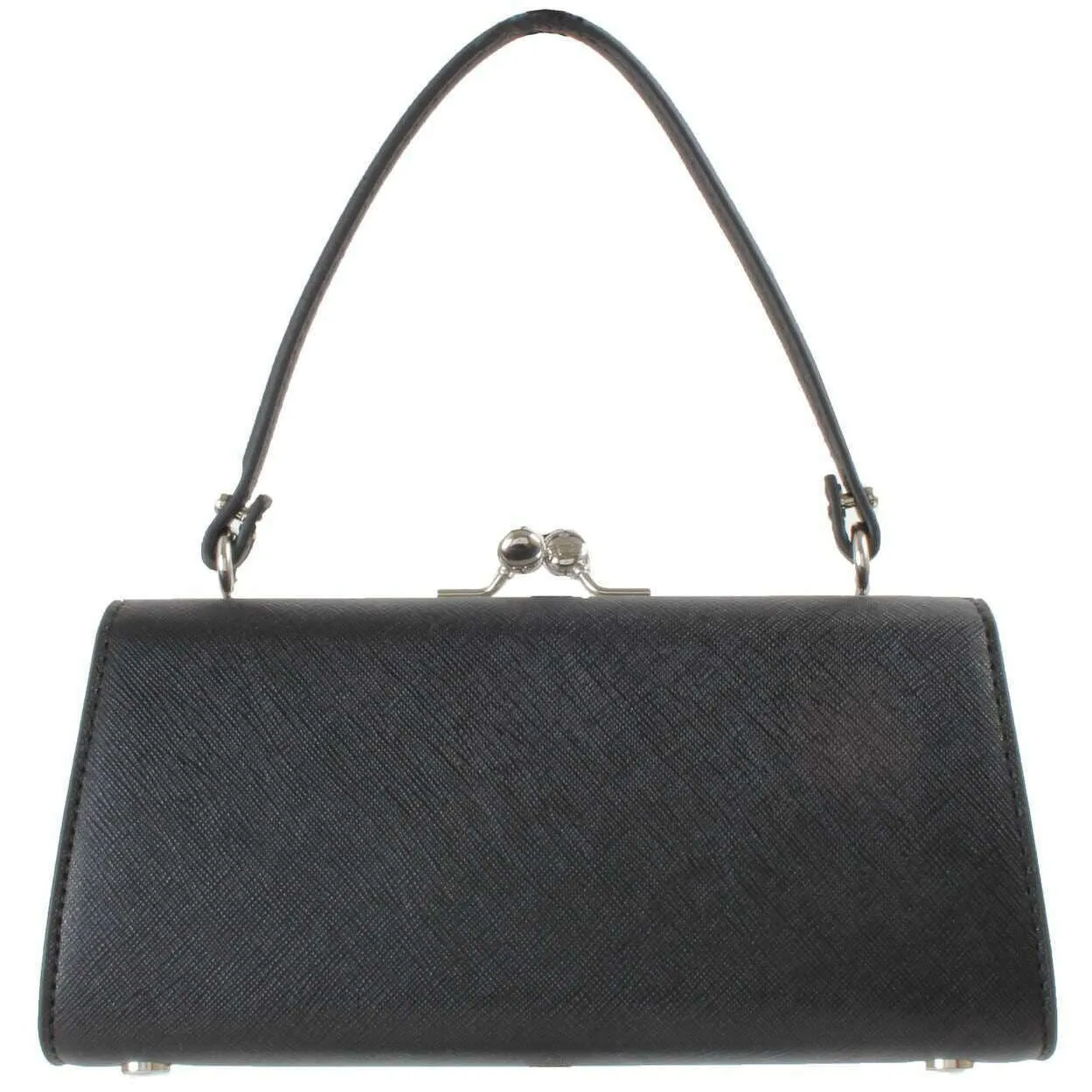 Vivienne Westwood Saffiano Doll XL Frame Bag - Black sold by KJ Beckett product image thumbnail 2