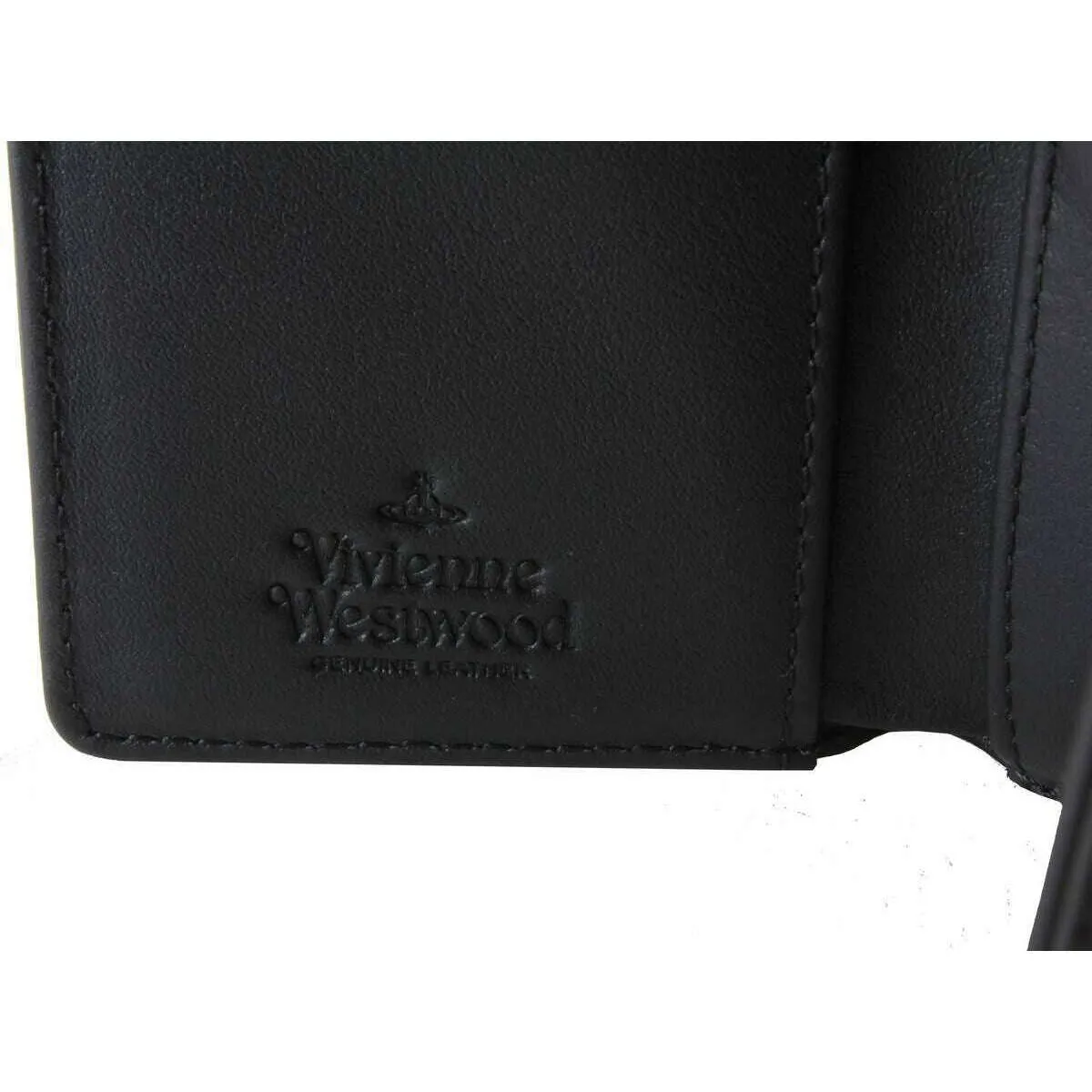 Vivienne Westwood Mini Croc Embossed Small Frame Purse - Black sold by KJ Beckett product image thumbnail 5