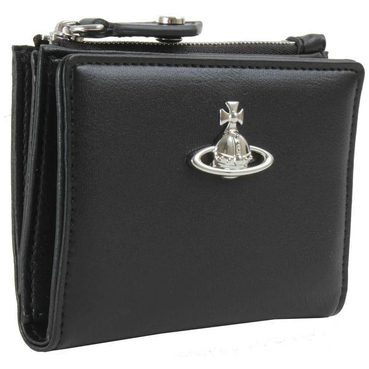 Vivienne Westwood Slim Flap Card Holder - Black sold by KJ Beckett product image thumbnail 4