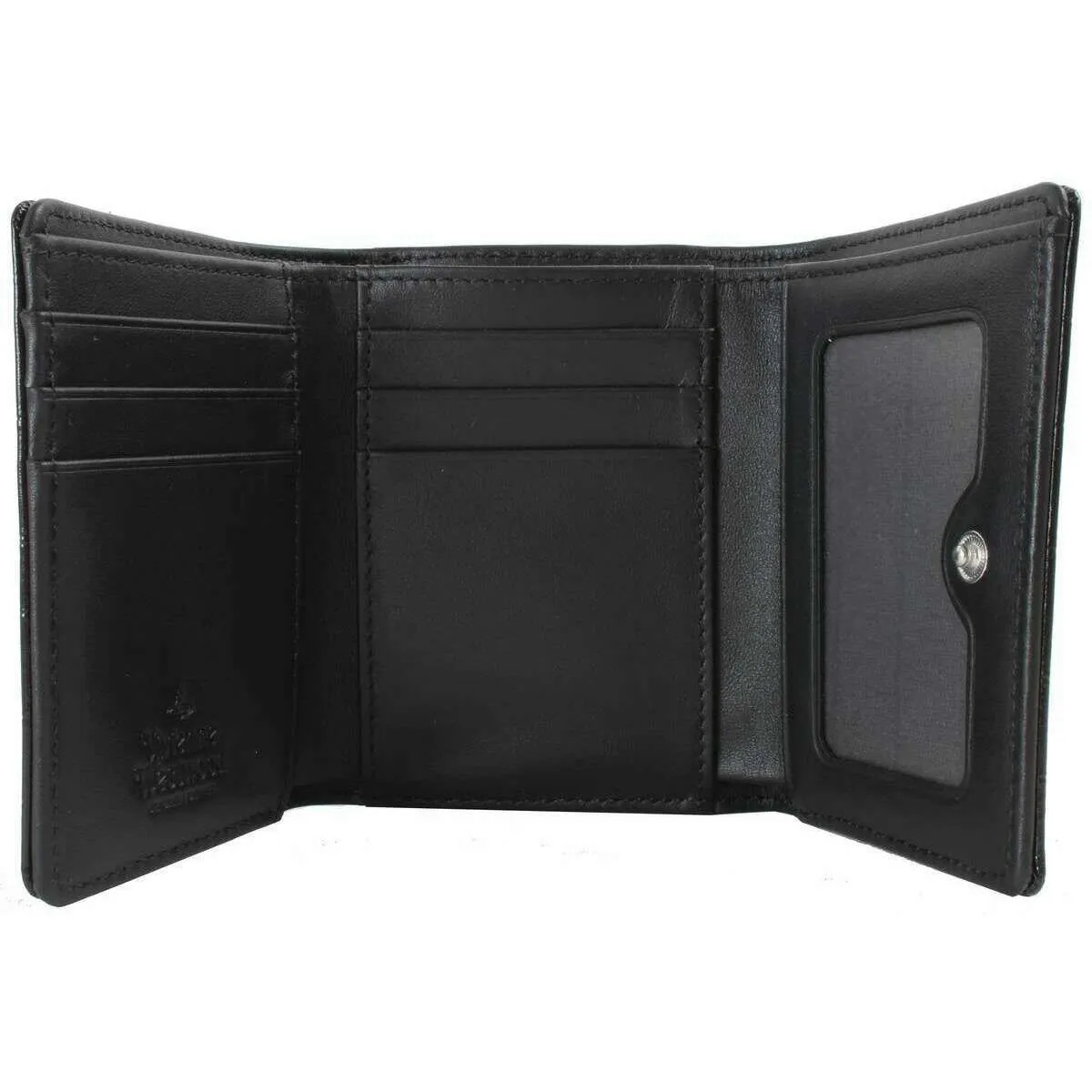 Vivienne Westwood Embossed Croc Small Frame Purse - Black sold by KJ Beckett product image thumbnail 3