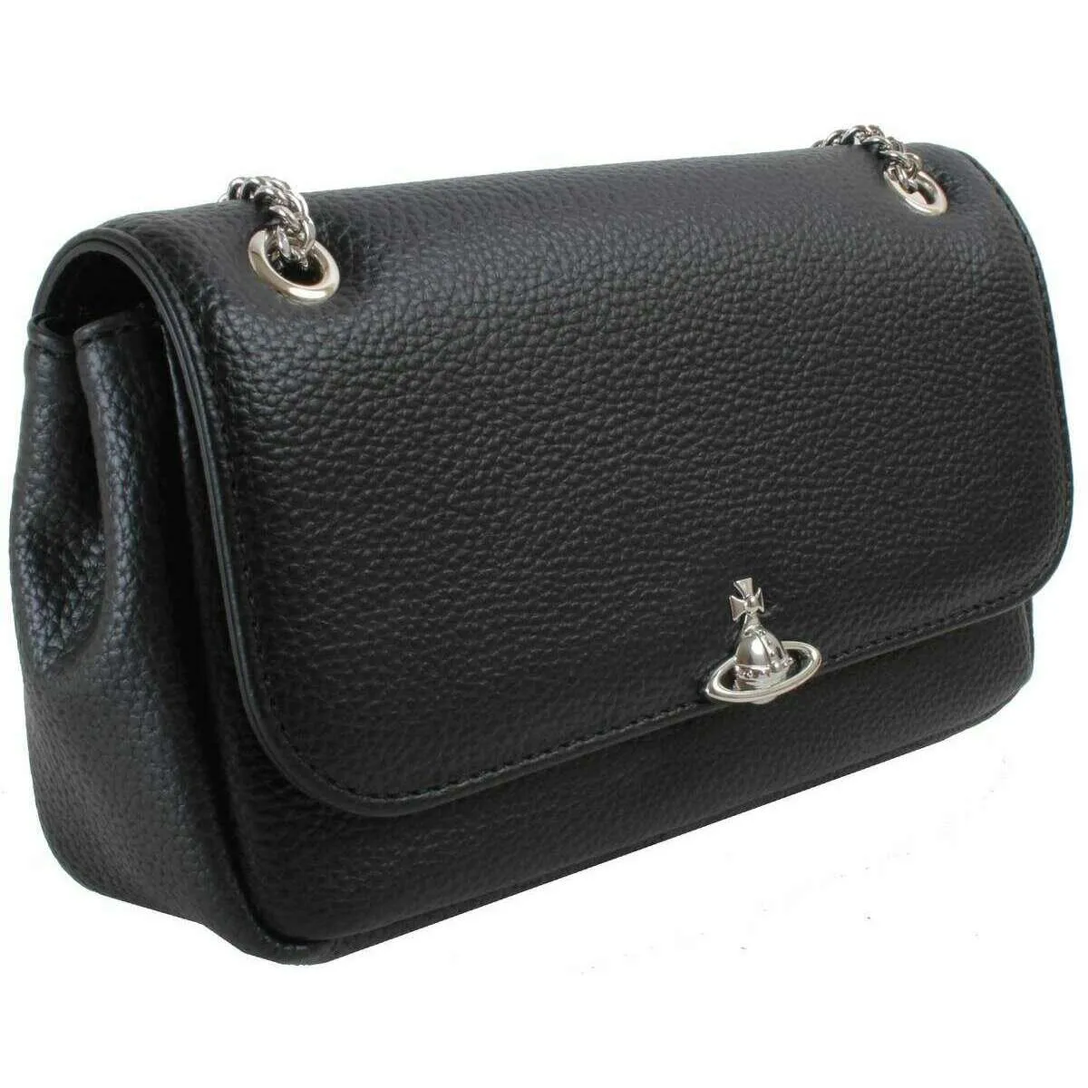 Vivienne Westwood Grain Chain Crossbody Purse - Black sold by KJ Beckett product image thumbnail 4