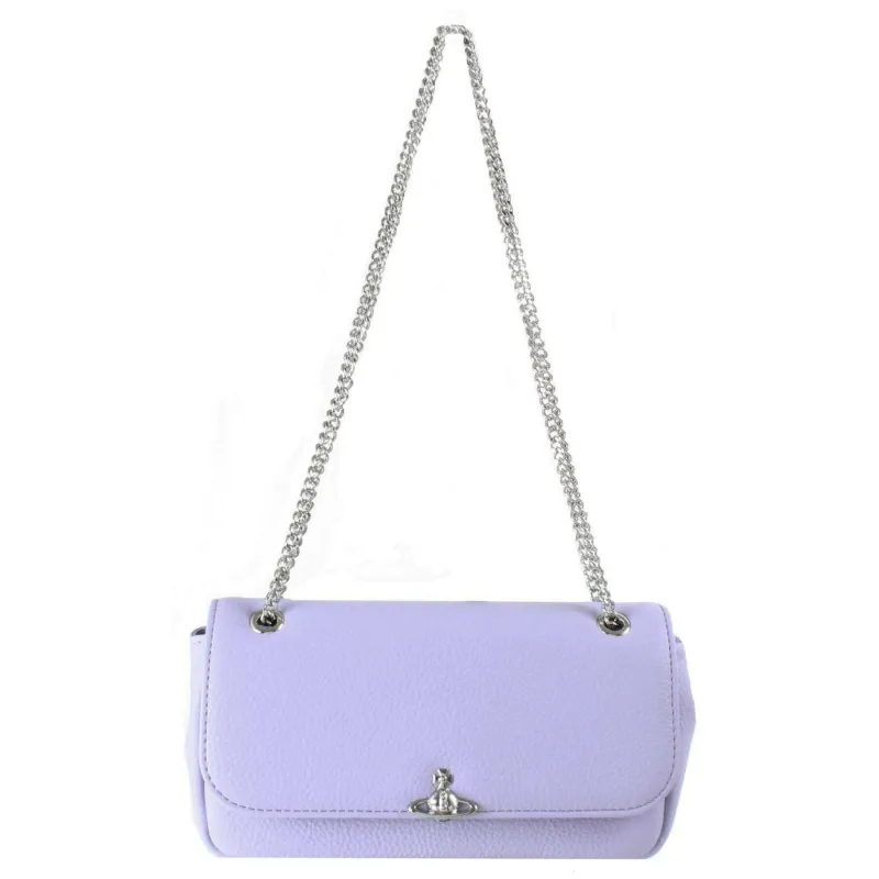 Vivienne Westwood Grain Chain Crossbody Purse - Lilac sold by KJ Beckett