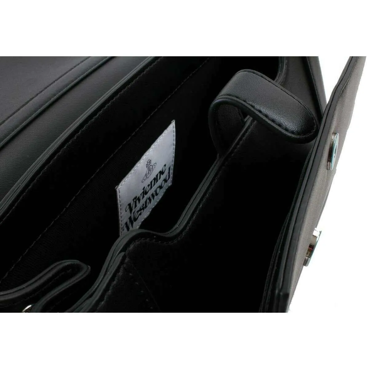 Vivienne Westwood Smooth Hazel Medium Handbag - Black sold by KJ Beckett product image thumbnail 4