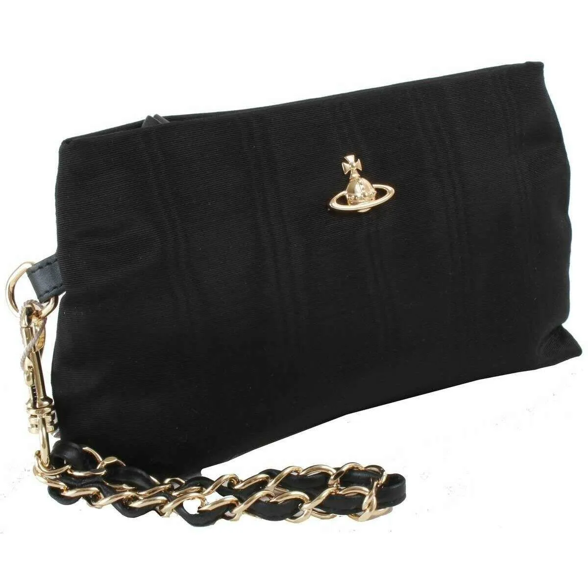 Vivienne Westwood Moire Sadie Wristlet Pouch - Black sold by KJ Beckett product image thumbnail 4