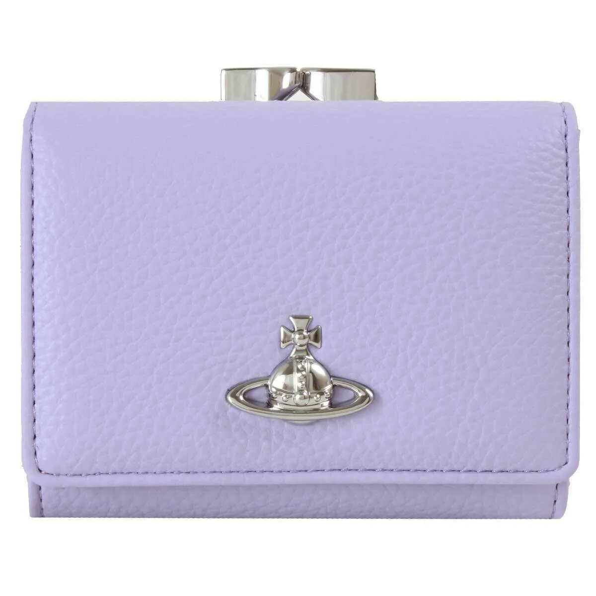Vivienne Westwood Grain Small Frame Purse - Lilac sold by KJ Beckett
