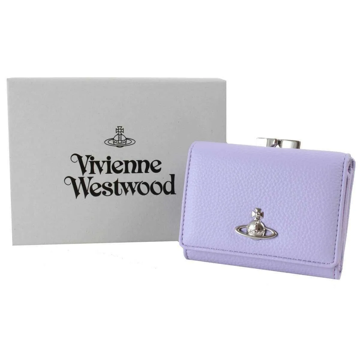 Vivienne Westwood Grain Small Frame Purse - Lilac sold by KJ Beckett product image thumbnail 5