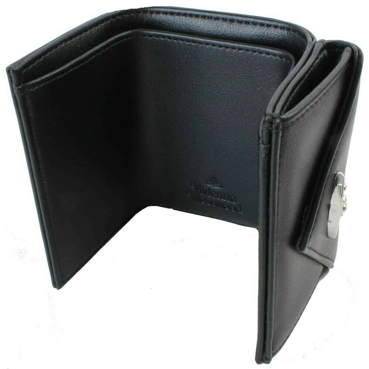 Vivienne Westwood Smooth Envelope Billfold Wallet - Black sold by KJ Beckett product image thumbnail 4