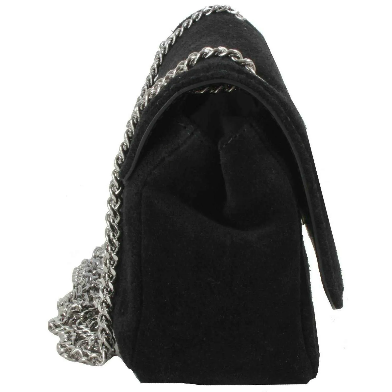 Vivienne Westwood Suede Chain Crossbody Bag - Black sold by KJ Beckett product image thumbnail 5